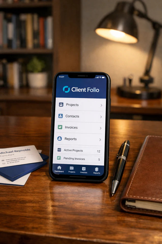 Client Folio | "Pocket CRM App" for Pros