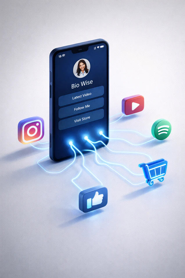 Bio Wise | Link-in-Bio Page Builder App