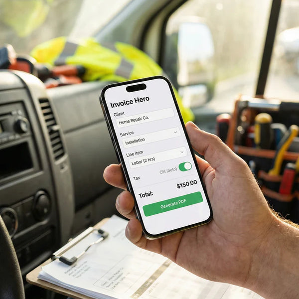 Invoice Hero I Quick Invoice Generator