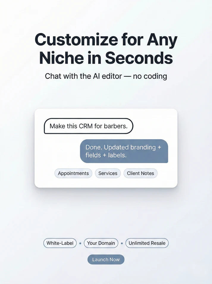 Client Folio | "Pocket CRM App" for Pros