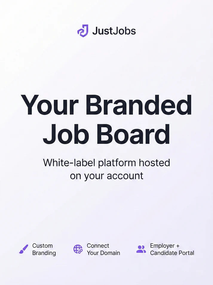 Just Jobs | Job Posting & Recruitment App