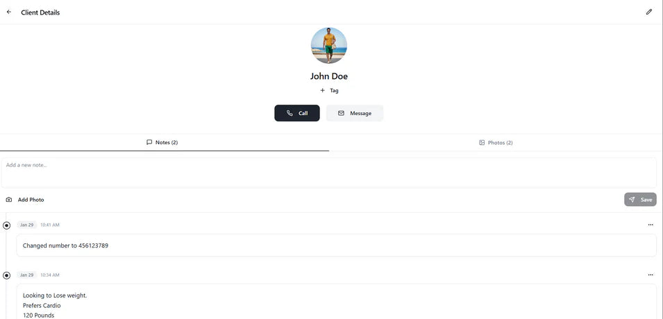 Client Folio | "Pocket CRM App" for Pros